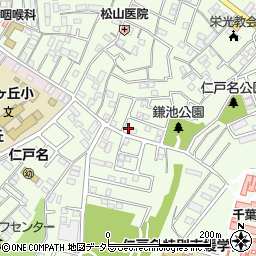 千葉県千葉市中央区仁戸名町523周辺の地図