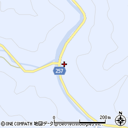 兵庫県美方郡新温泉町久斗山579-1周辺の地図