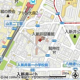 大田大森胃腸肛門内視鏡クリニック周辺の地図