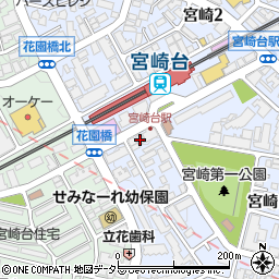 居食屋和民　宮崎台店周辺の地図