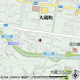東京都町田市大蔵町435周辺の地図