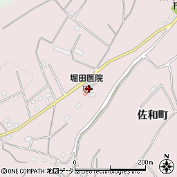 堀田医院周辺の地図