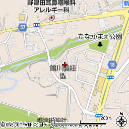 参道橋周辺の地図