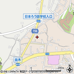 東京都町田市野津田町1886-4周辺の地図