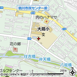 東京都町田市大蔵町297周辺の地図