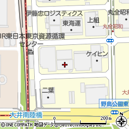 富士ロジテック大井流通センター周辺の地図