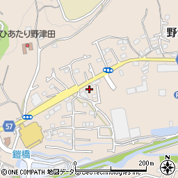 東京都町田市野津田町281周辺の地図