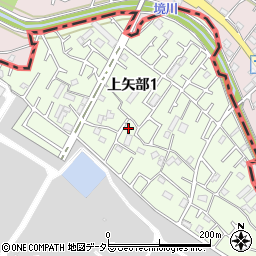 神奈川県相模原市中央区上矢部1丁目5-13周辺の地図