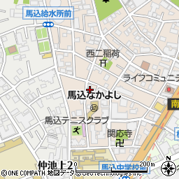 東京都大田区西馬込2丁目27-16周辺の地図