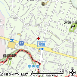 東京都町田市常盤町3201周辺の地図