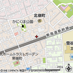 東京都大田区北嶺町27-11周辺の地図