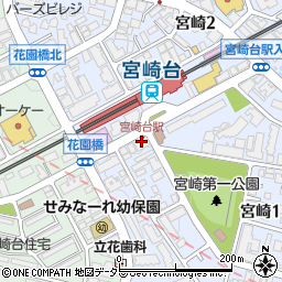 調剤薬局日本メディカルシステム宮崎台店周辺の地図