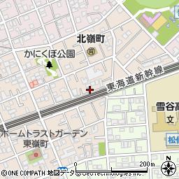 東京都大田区北嶺町27-9周辺の地図