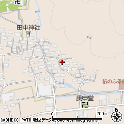 岐阜県美濃市上野422周辺の地図