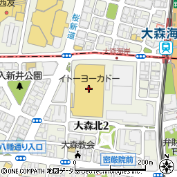 東京餃子軒 イトーヨーカドー大森店周辺の地図