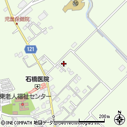 千葉県山武市白幡1873周辺の地図