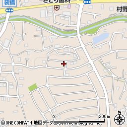 東京都町田市野津田町3730-7周辺の地図