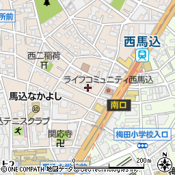 東京都大田区西馬込2丁目19-6周辺の地図