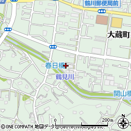 東京都町田市大蔵町488周辺の地図