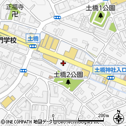 マクドナルド東名川崎インター店周辺の地図