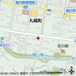 大蔵町425笠井邸☆akippa駐車場周辺の地図