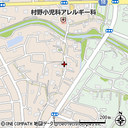 東京都町田市野津田町2802周辺の地図