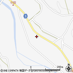 岐阜県中津川市坂下1336-4周辺の地図