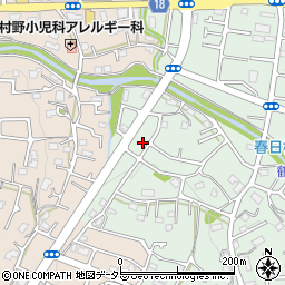 東京都町田市大蔵町3502-12周辺の地図
