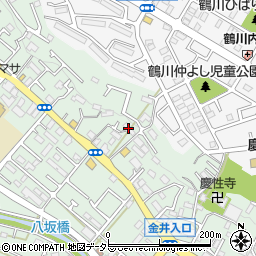 東京都町田市大蔵町2117周辺の地図
