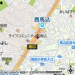 串菜周辺の地図