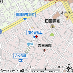 桜坂メゾン周辺の地図