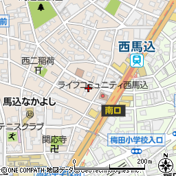 東京都大田区西馬込2丁目19-18周辺の地図