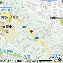 東京都町田市大蔵町2103周辺の地図