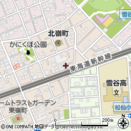 東京都大田区北嶺町27-7周辺の地図