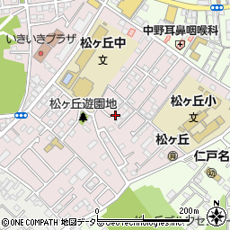 プチハウス松ケ丘周辺の地図