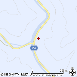 兵庫県美方郡新温泉町久斗山576-2周辺の地図