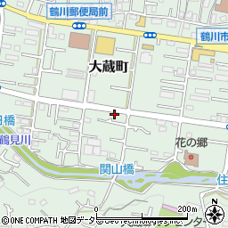 東京都町田市大蔵町425周辺の地図