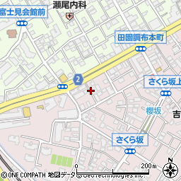 東京都大田区田園調布本町41周辺の地図