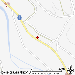 岐阜県中津川市坂下1337周辺の地図