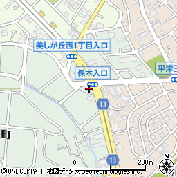 神奈川県横浜市青葉区元石川町7513-14周辺の地図
