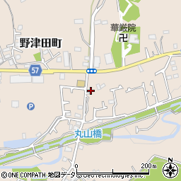 東京都町田市野津田町572周辺の地図
