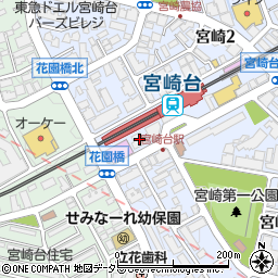 オーミヤ宮崎台ビル周辺の地図