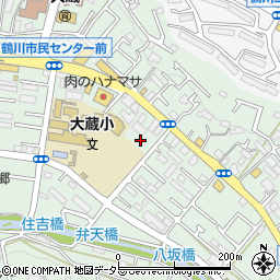 東京都町田市大蔵町292周辺の地図