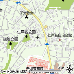 千葉県千葉市中央区仁戸名町483周辺の地図