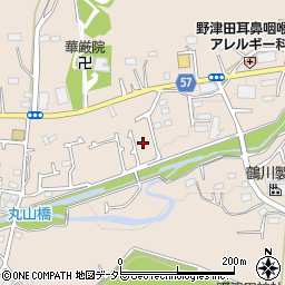 東京都町田市野津田町660-7周辺の地図