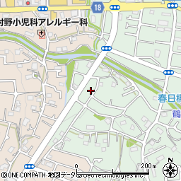東京都町田市大蔵町3502-10周辺の地図