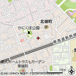 東京都大田区北嶺町27-18周辺の地図