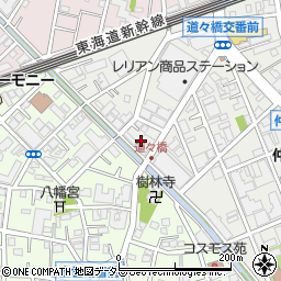 東京都大田区仲池上1丁目30周辺の地図
