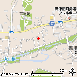 東京都町田市野津田町654周辺の地図