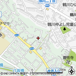東京都町田市大蔵町2110周辺の地図